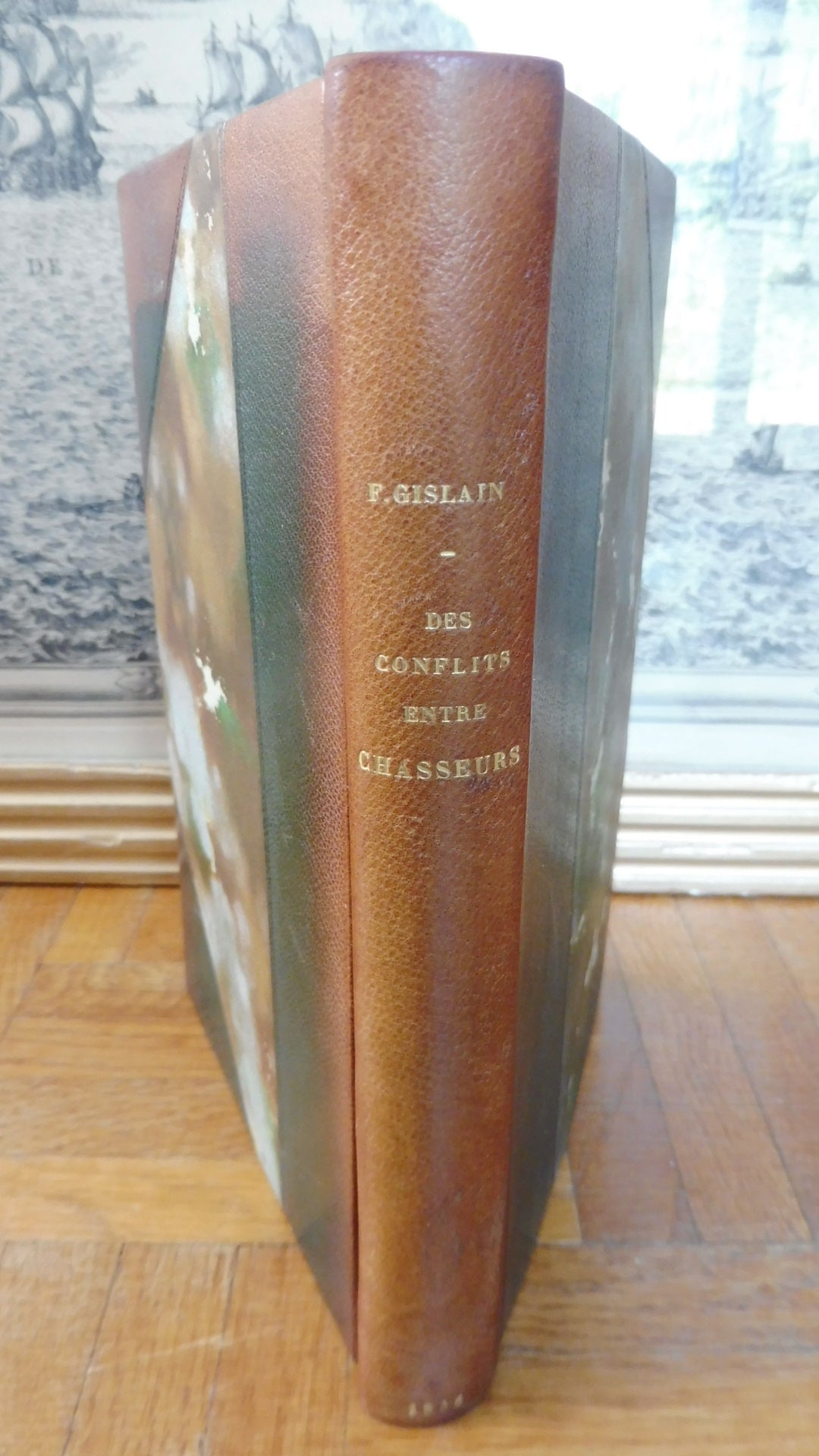 Des Conflits entre chasseurs, fermiers et propriétaires (F. Gislain) 1865 ENVOI