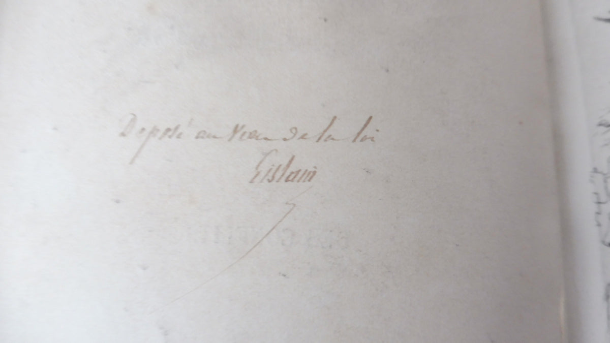 Des Conflits entre chasseurs, fermiers et propriétaires (F. Gislain) 1865 ENVOI