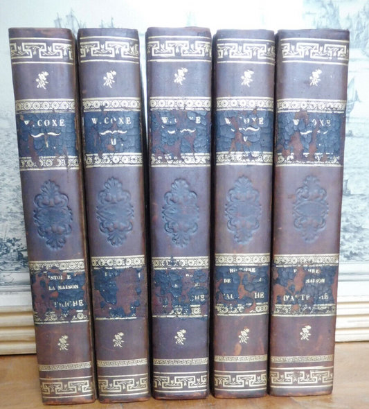 Histoire de la maison d'Autriche (William Coxe) 1810 5/5