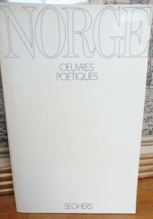 Oeuvres poétiques (Norge) 1978 + CARTES MANUSCRITES