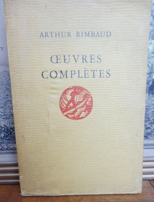 Oeuvres complètes d'Arthur Rimbaud 1931 Vergé NUMEROTE