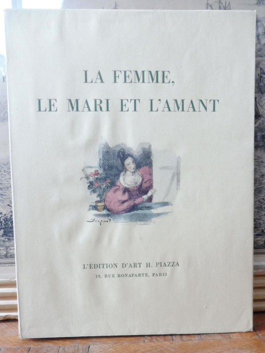 La Femme, le mari et l'amant (Paul De Kock) 1929 illus. Fargeot JAPON IMPERIAL