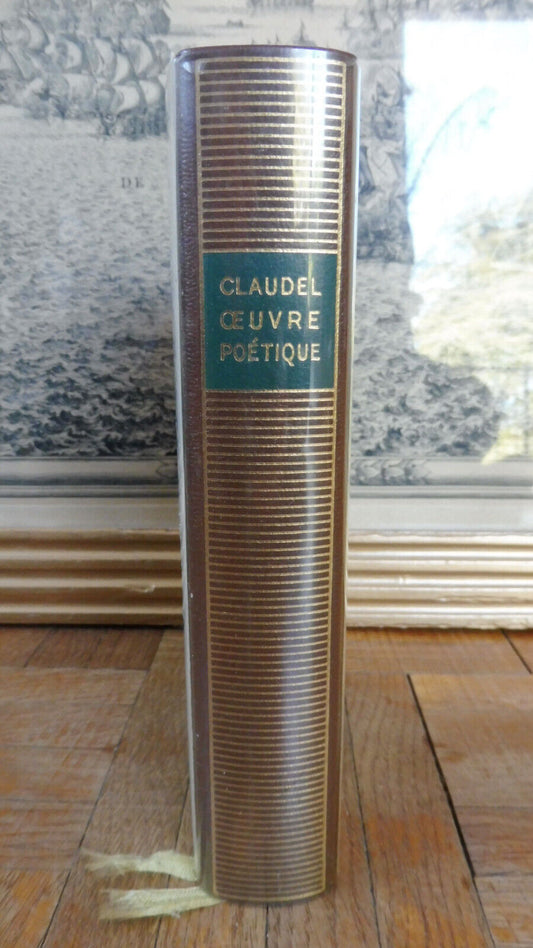 Oeuvre poétique de Paul Claudel 1977 PLEIADE