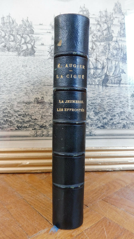 Oeuvres d'Emile Augier 3 tomes en 1 vol