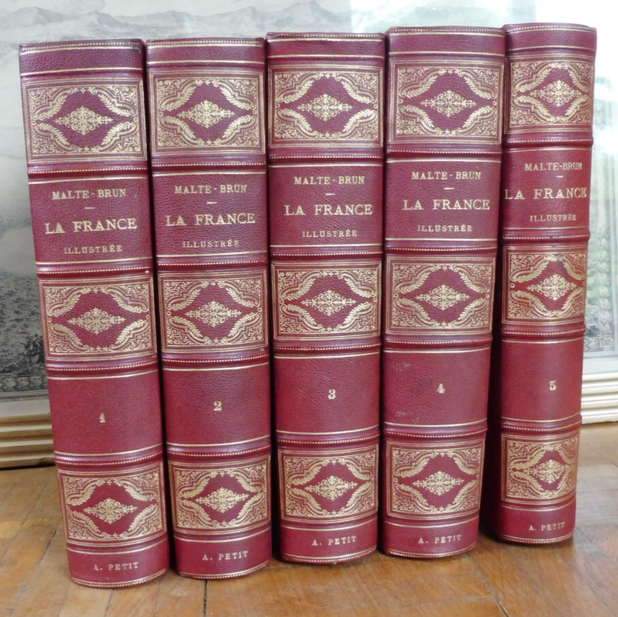 La France illustrée (Malte-Brun) 1881 5 vol.