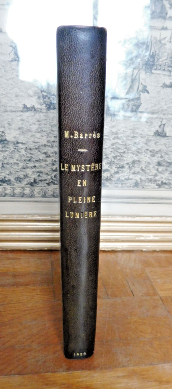 Le Mystère en pleine lumière (Maurice Barrès) 1926 EO JAPON