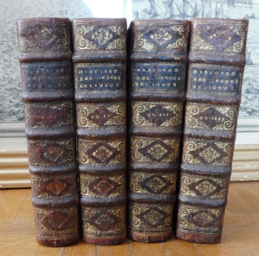 Histoire du clergé séculier et régulier (Bonanni) 1716 4 vol.