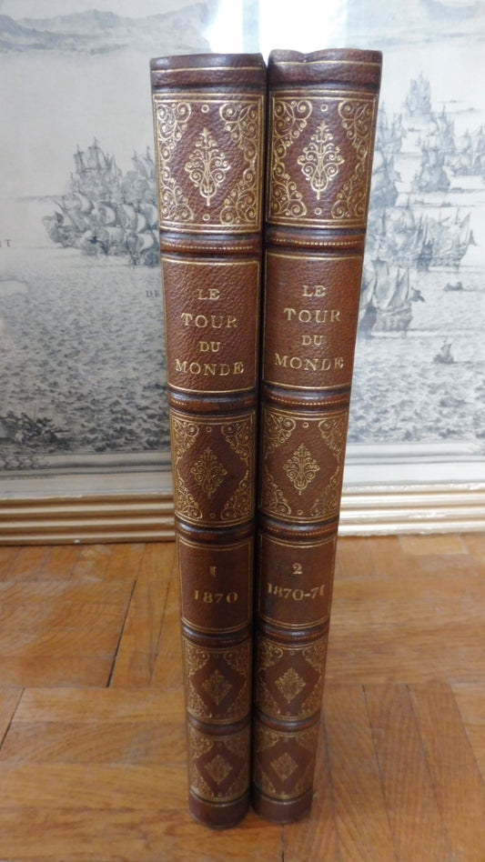 Le Tour du Monde. Année 1870-71 (E. Charton) 1871 2/2 INDOCHINE, MALAISIE, INDE