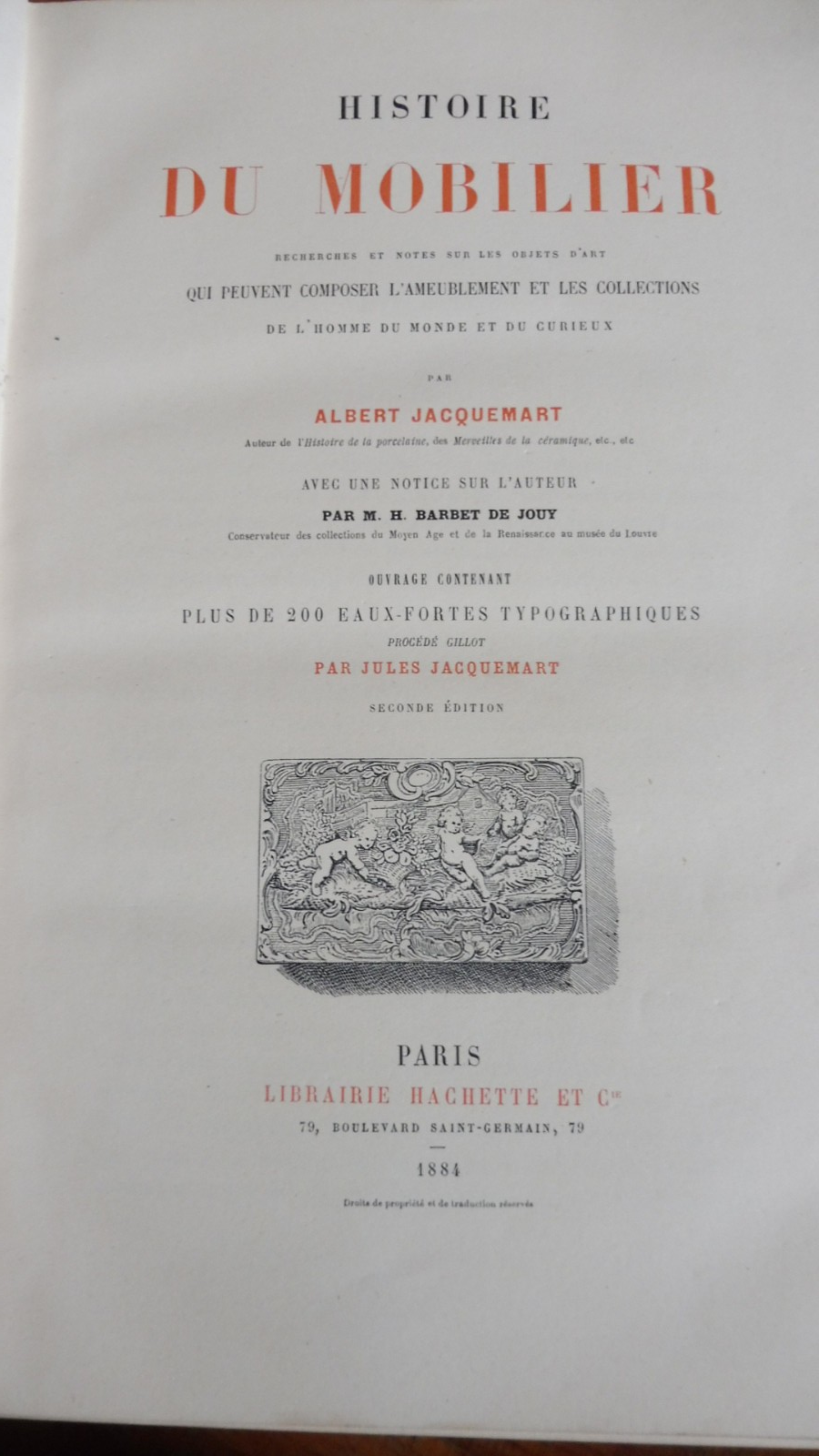 Histoire du mobilier (Albert Jacquemart) 1884