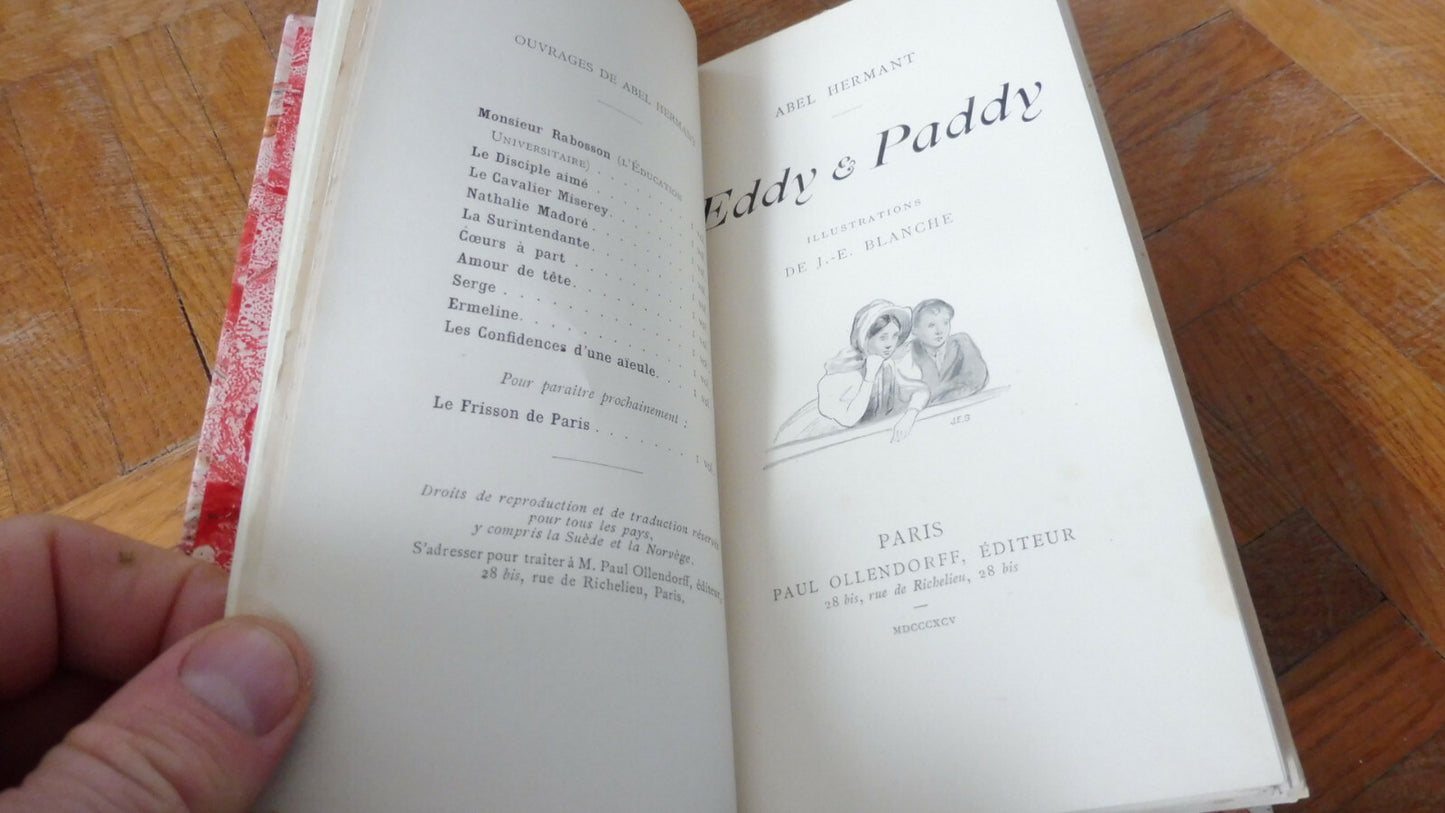 Eddy et Paddy (Abel Hermant) 1895 illus. Blanche EO