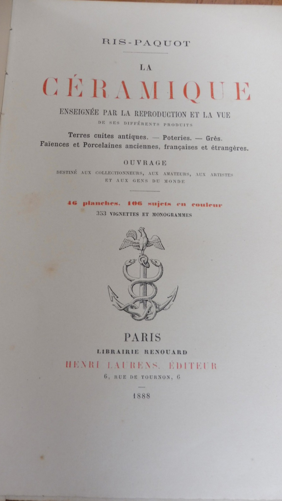 La Céramique (Ris-Paquot) 1888