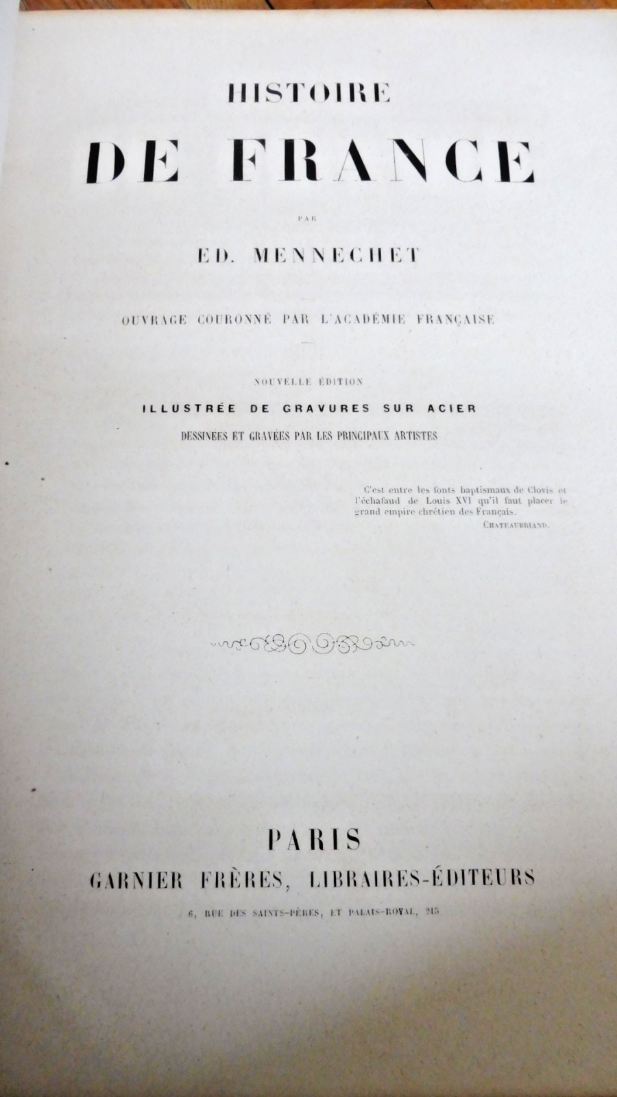 Histoire de France (Mennechet) s.d.