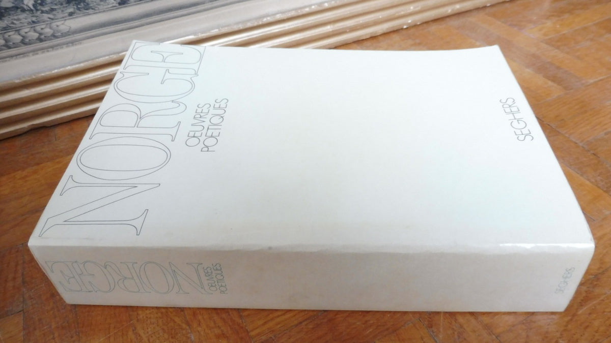 Oeuvres poétiques (Norge) 1978 + CARTES MANUSCRITES