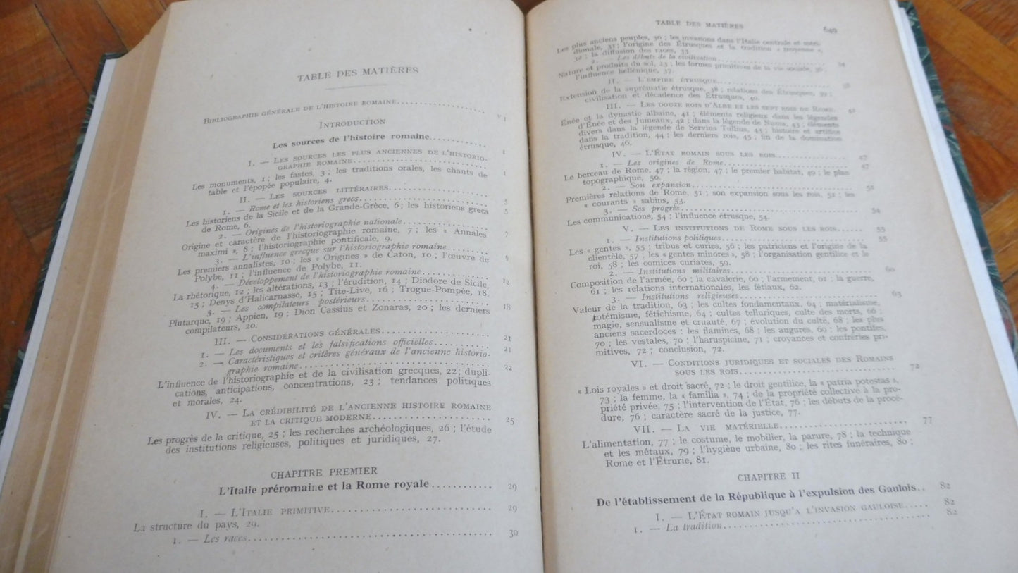 Histoire romaine. Des origines à l'achèvement de la conquête (E. Pais) 1926