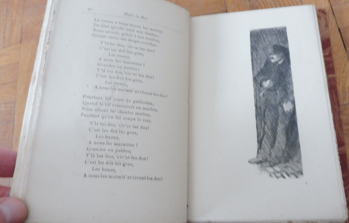 Dans la rue (Aristide Bruant) s.d. illus. Steinlein