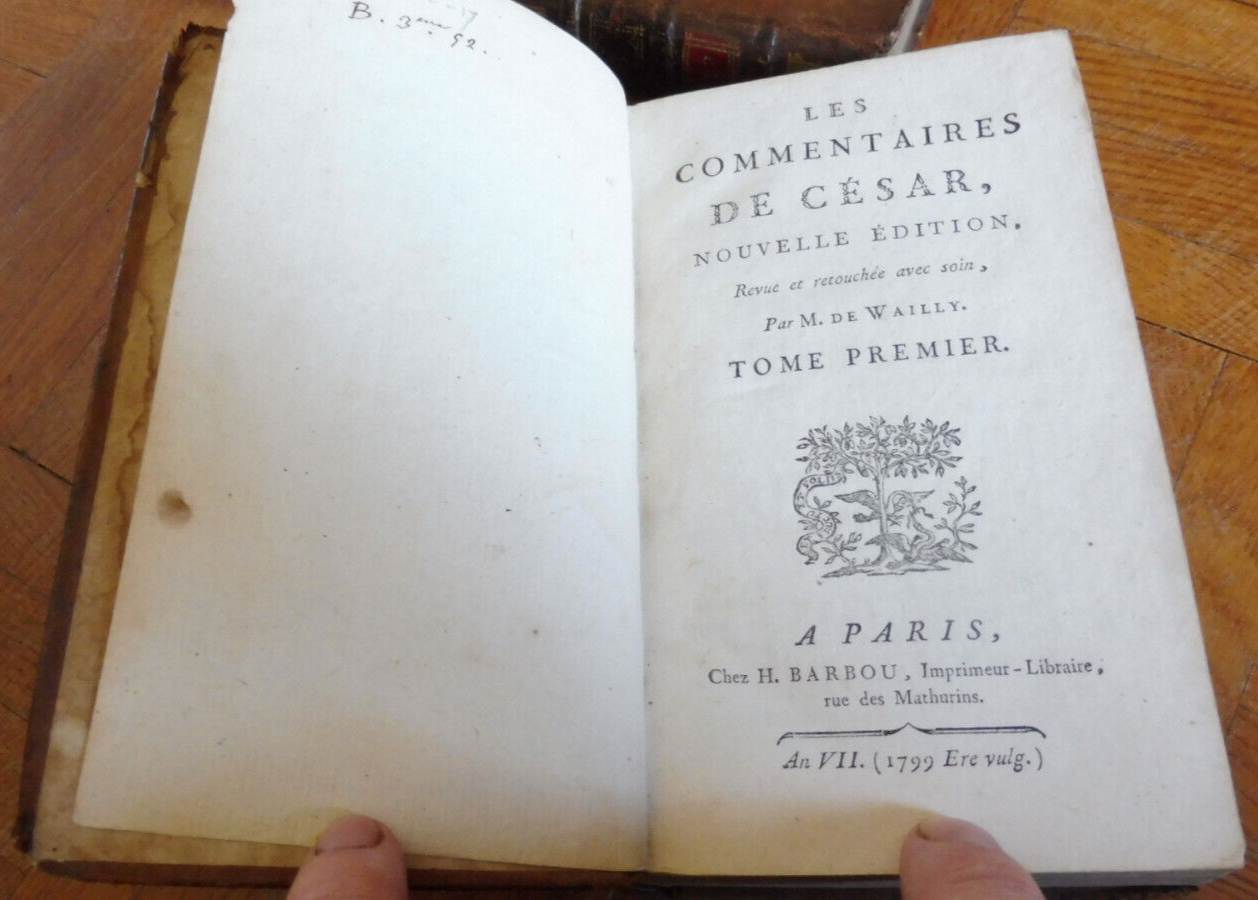Les Commentaires de César (De Wailly) 1799 2/2