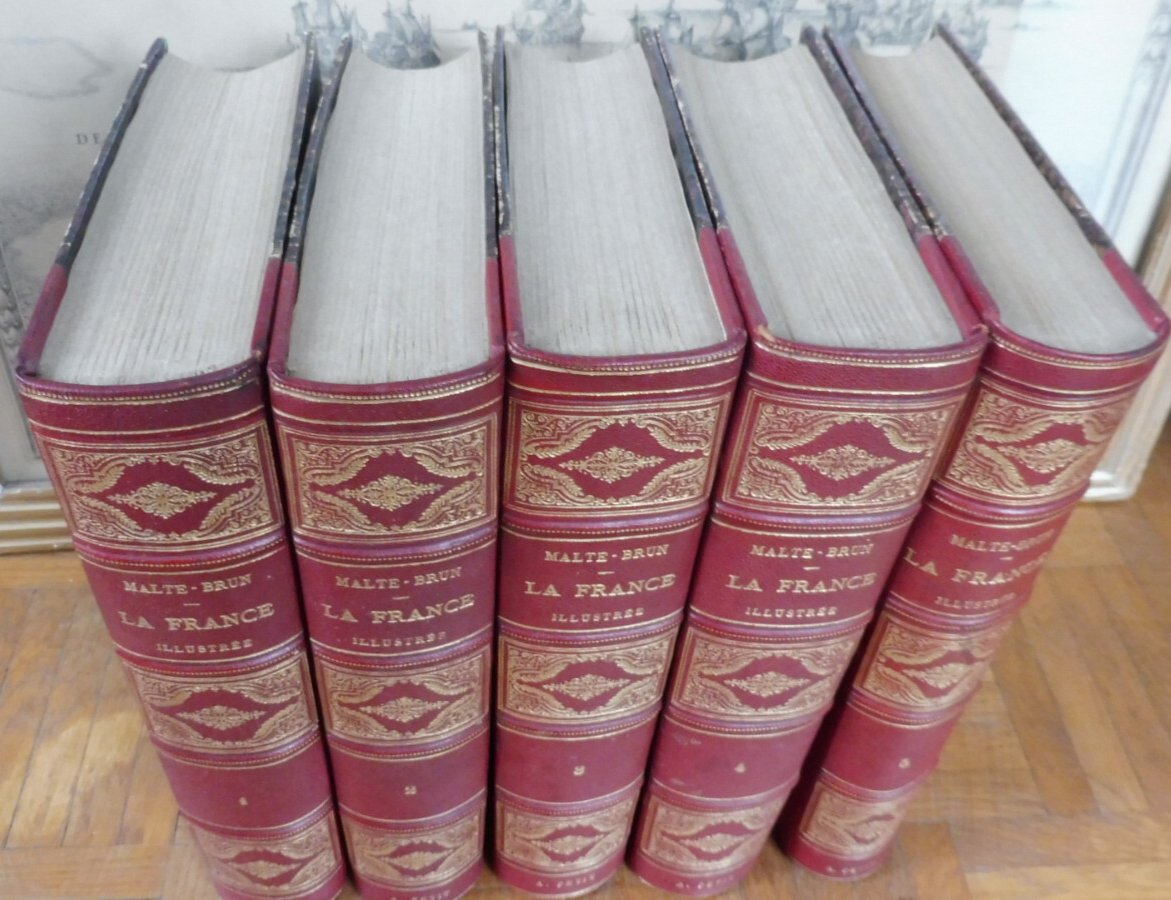La France illustrée (Malte-Brun) 1881 5 vol.