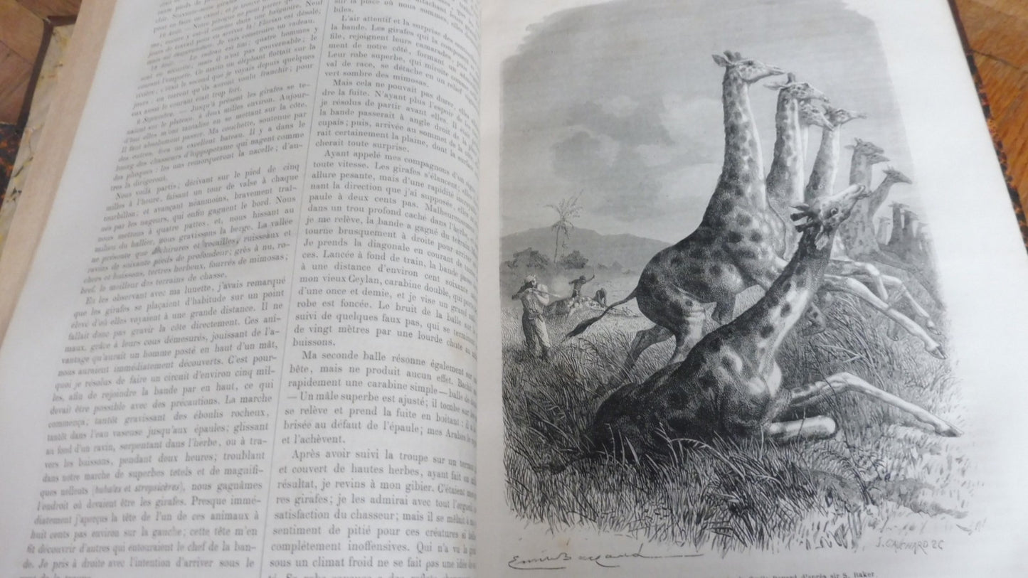 Le Tour du Monde. Année 1870-71 (E. Charton) 1871 2/2 INDOCHINE, MALAISIE, INDE