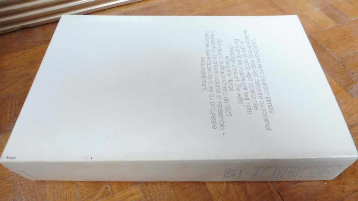 Oeuvres poétiques (Norge) 1978 + CARTES MANUSCRITES