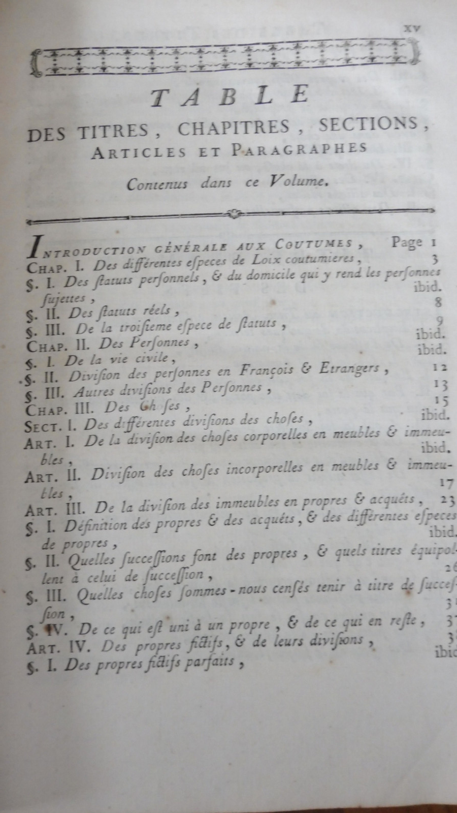 Coutume d'Orléans (Pothier) 1780