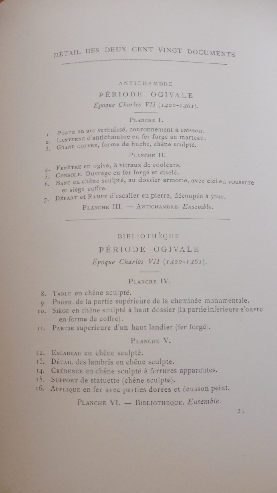 Du choix et de la disposition des ameublement de style (Bajot) s.d.