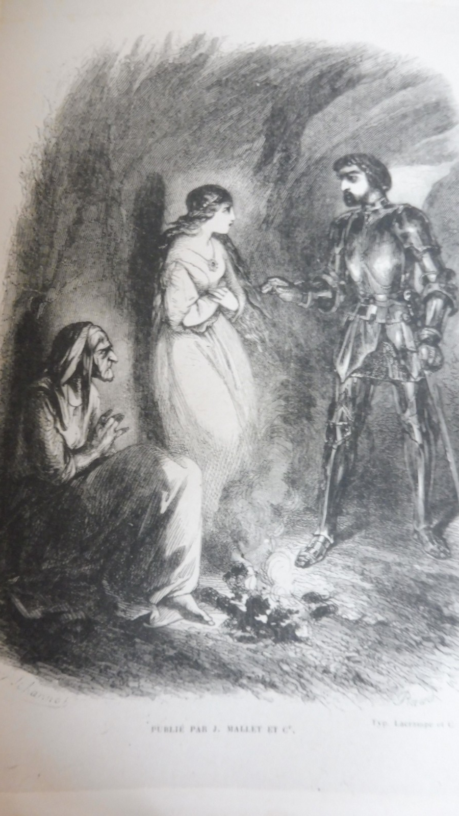 Roland furieux (Arioste) 1844 illus. Johannot, Baron, Français et Nanteuil