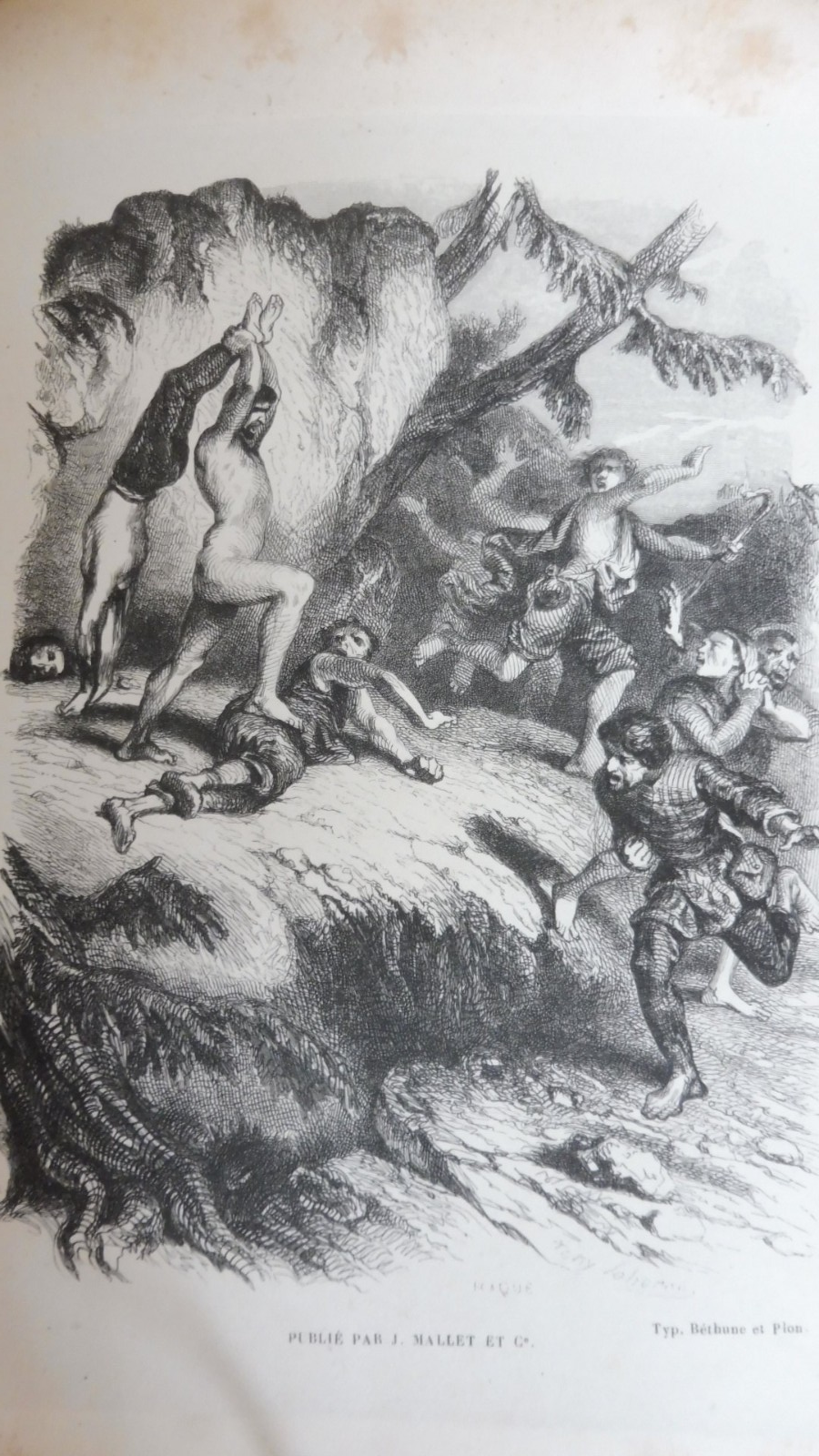 Roland furieux (Arioste) 1844 illus. Johannot, Baron, Français et Nanteuil