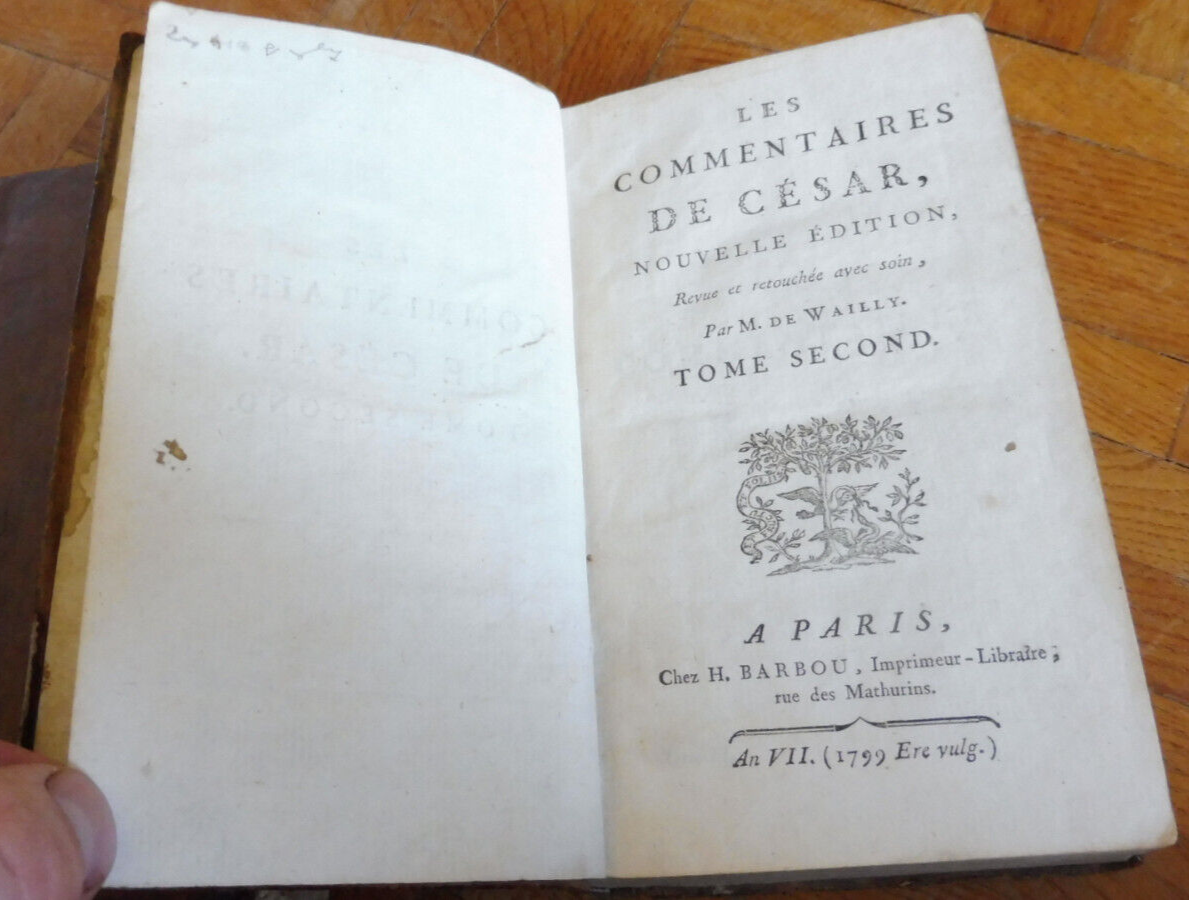 Les Commentaires de César (De Wailly) 1799 2/2