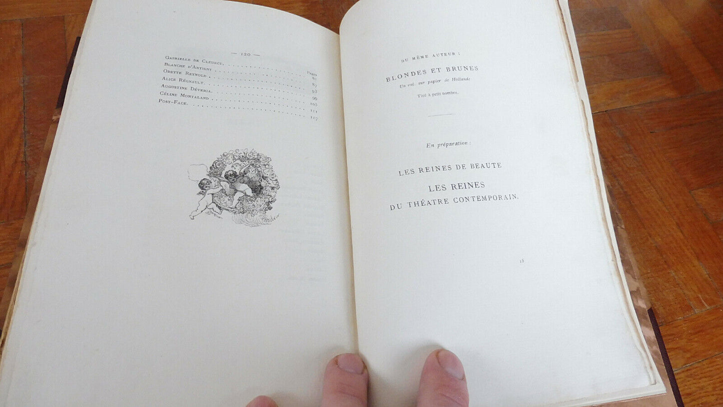 Les Jolies femmes de Paris (Charles Diguet) 1870 illus. Martial EO numéroté