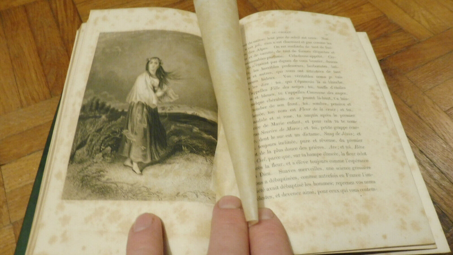 Keepsake Chrétien. Les Pèlerinages Suisses (Louis Veuillot) 1839