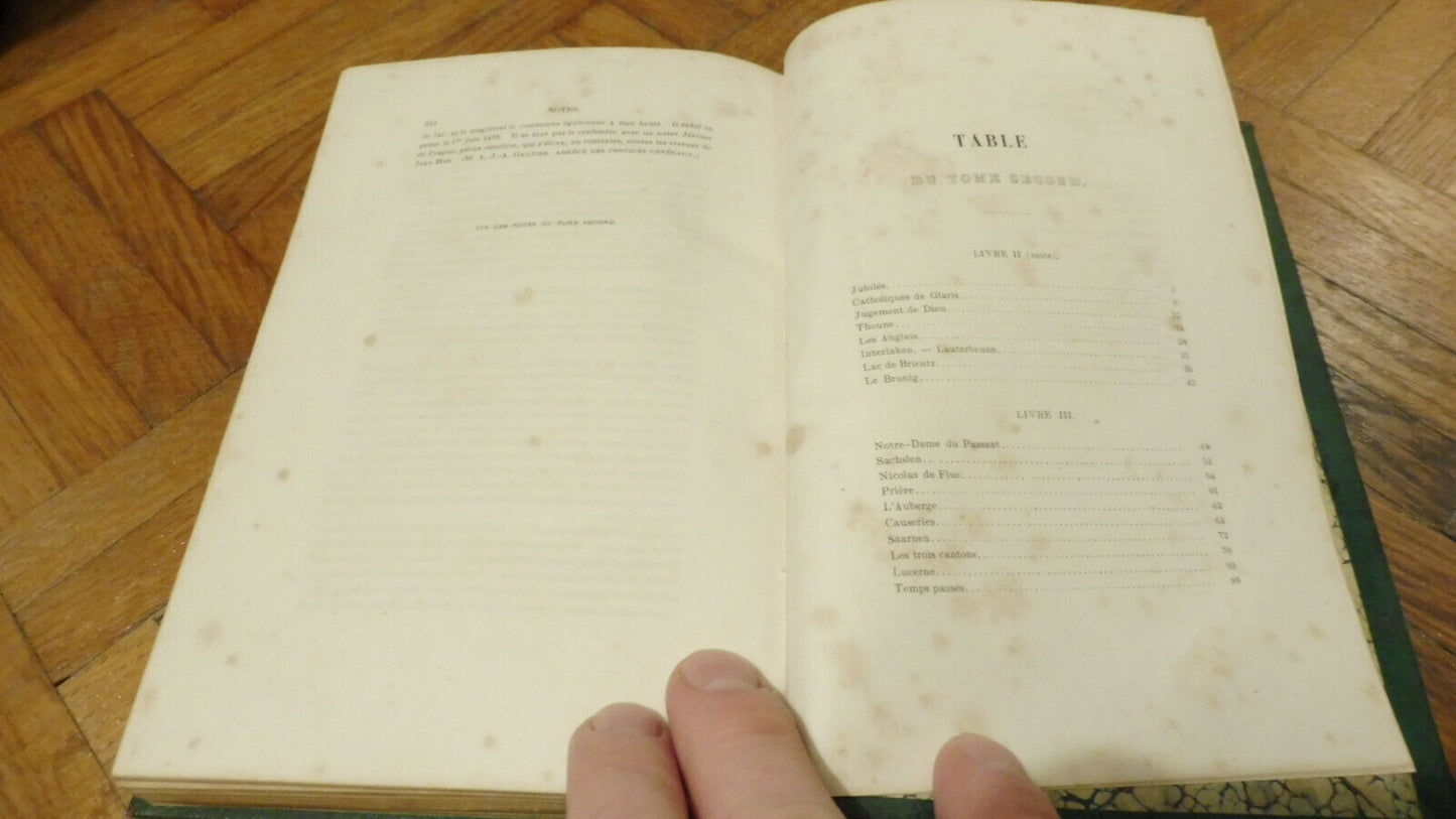 Keepsake Chrétien. Les Pèlerinages Suisses (Louis Veuillot) 1839