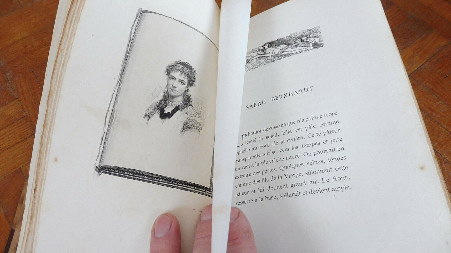 Les Jolies femmes de Paris (Charles Diguet) 1870 illus. Martial EO numéroté