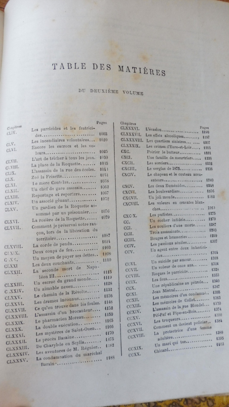 Mémoires de M. Claude, chef de la police de sûreté s.d. 2/2