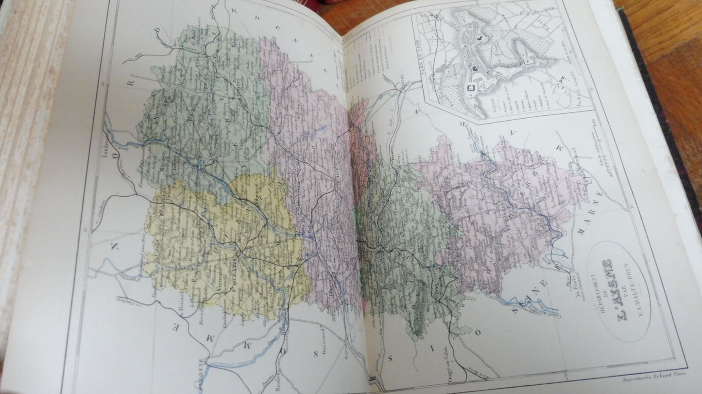 La France illustrée (Malte-Brun) 1881 5 vol.