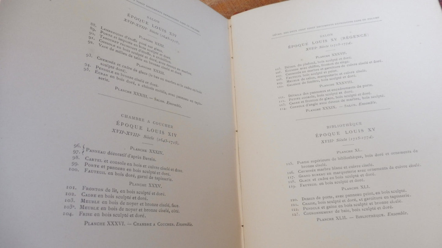 Du choix et de la disposition des ameublement de style (Bajot) s.d.