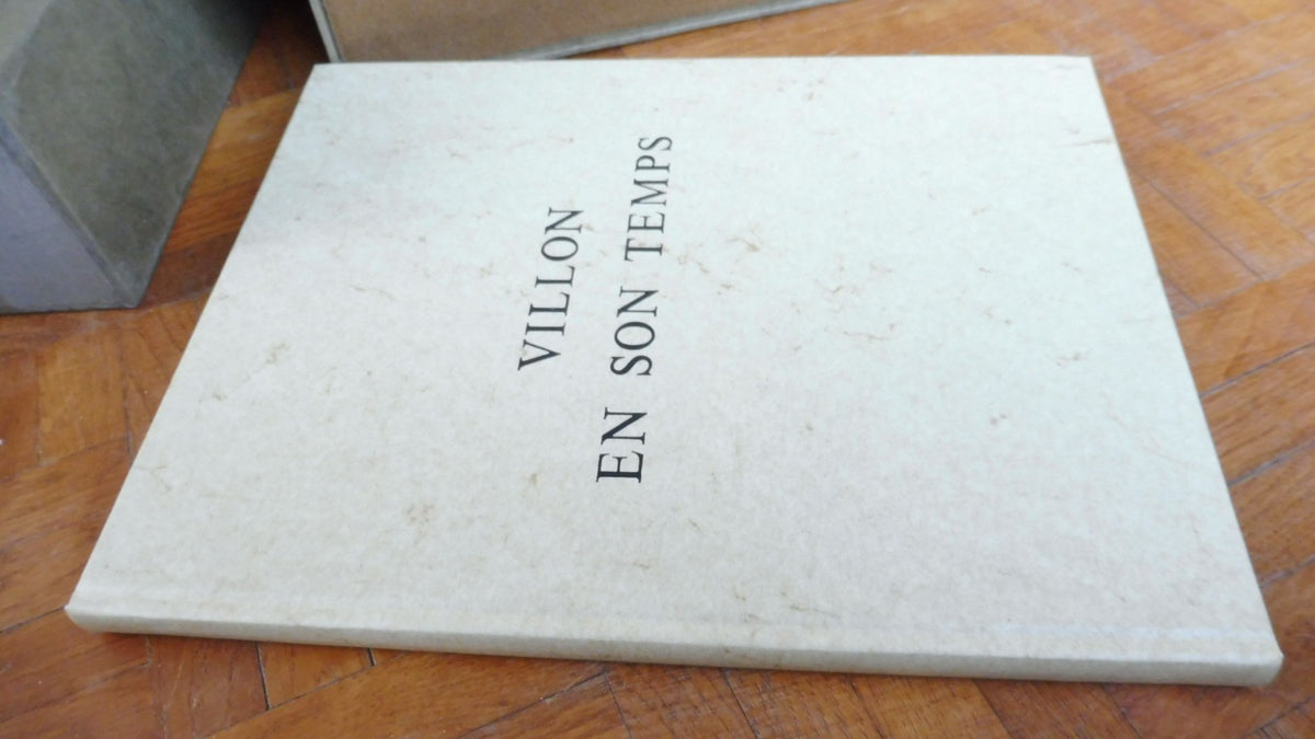 Les Escripts de François Villon 1974 2/2 illus. Guignard