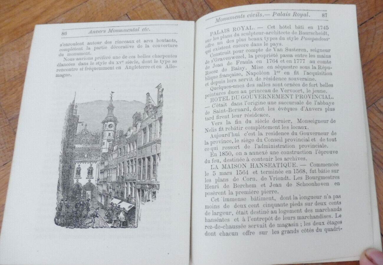 Nouveau guide descriptif d'Anvers (J.-B. Van Mol) s.d. (c.a. 1883) RARE