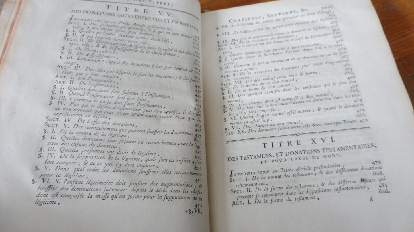Coutume d'Orléans (Pothier) 1780
