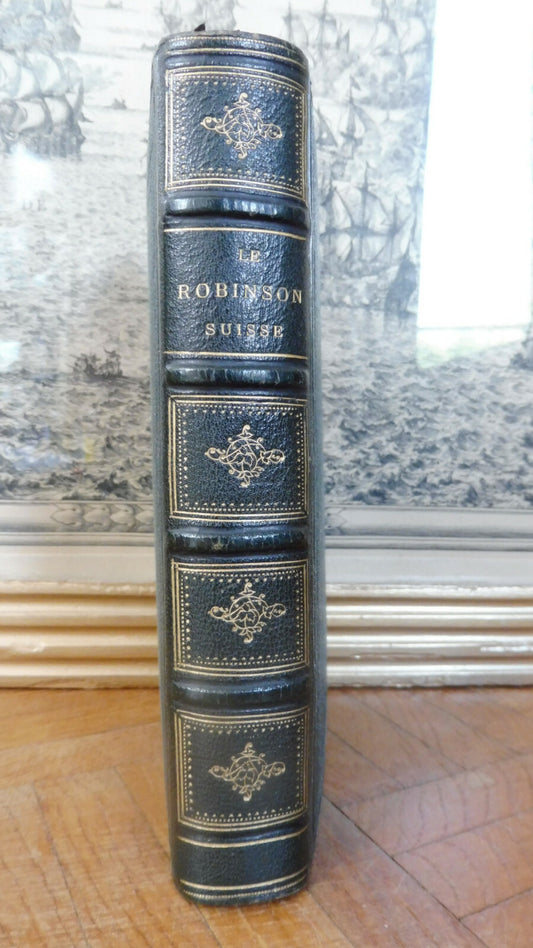 Le Robinson Suisse (Johann David Wyss) s.d. 2 tomes en 1 vol.