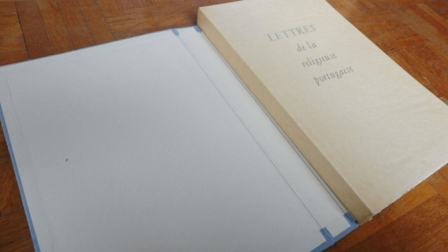 Lettres de la religieuse portugaise 1947 illus Lydis COFFRET