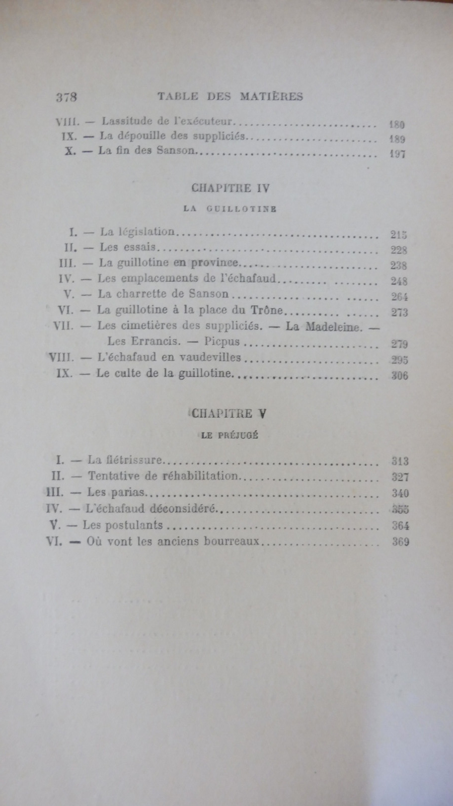 La Guillotine et les exécuteurs (Georges Lenotre) 1906