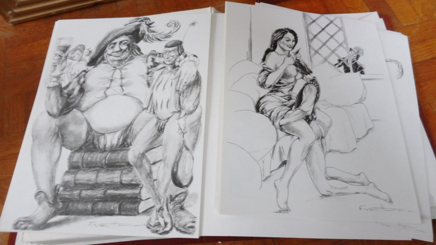 Le Tiers Livre (Rabelais) 1974 illus. Van Hamme NUMEROTE+SUITE