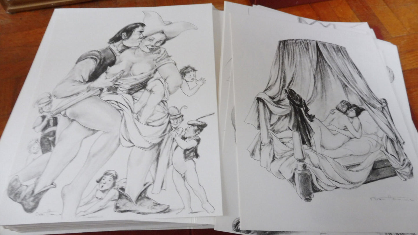 Le Tiers Livre (Rabelais) 1974 illus. Van Hamme NUMEROTE+SUITE