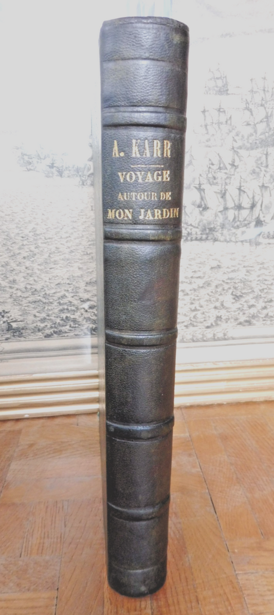 Voyage autour de mon jardin (Alphonse Karr) 1851 illus. Gavarni... BOTANIQUE