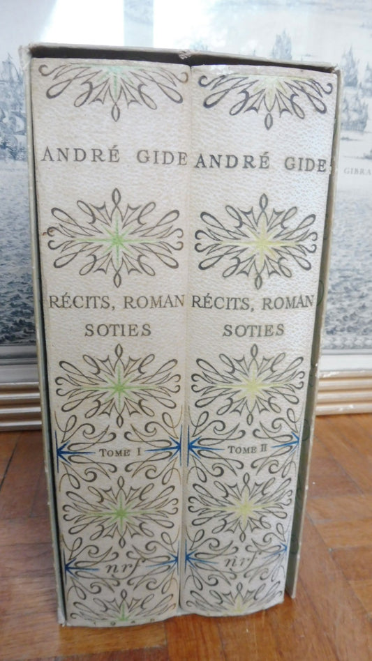 Recits, romans, soties (André Gide) 1948 2/2 illus. Derain, Dufy...