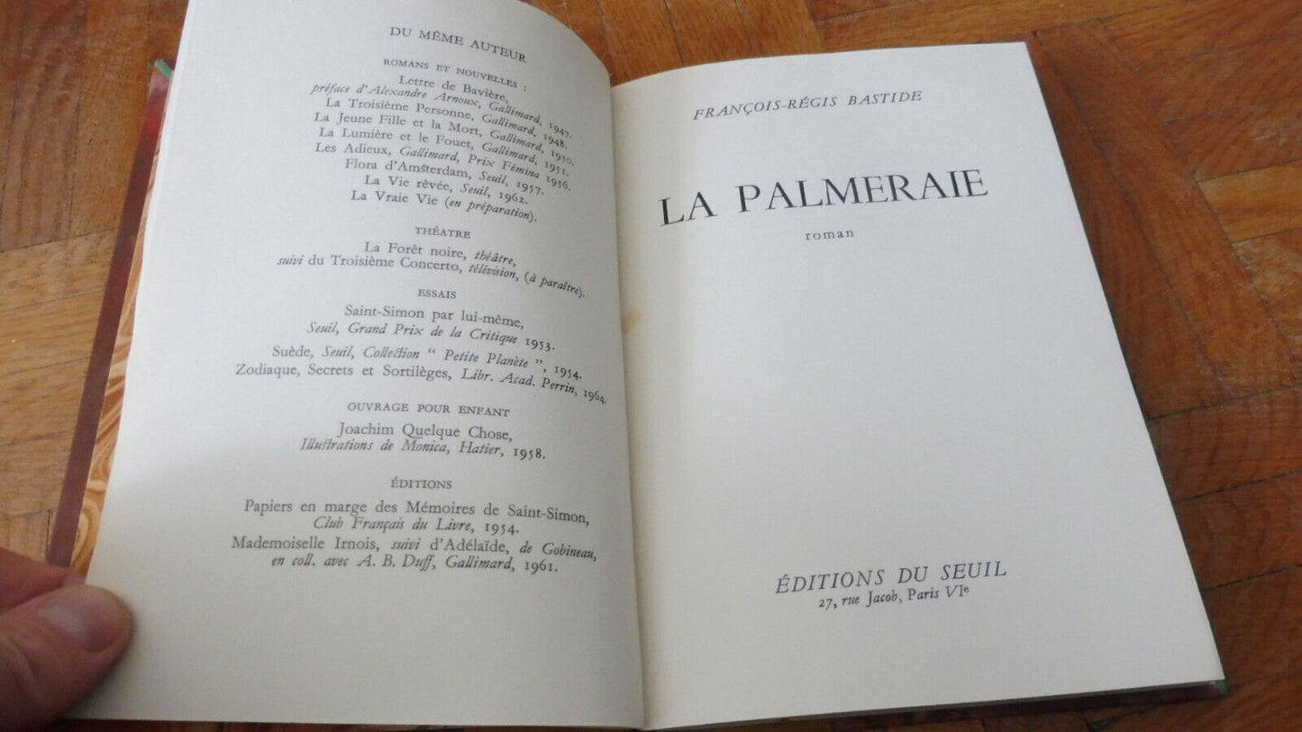 La Palmeraie (François-Régis Bastide) 1967