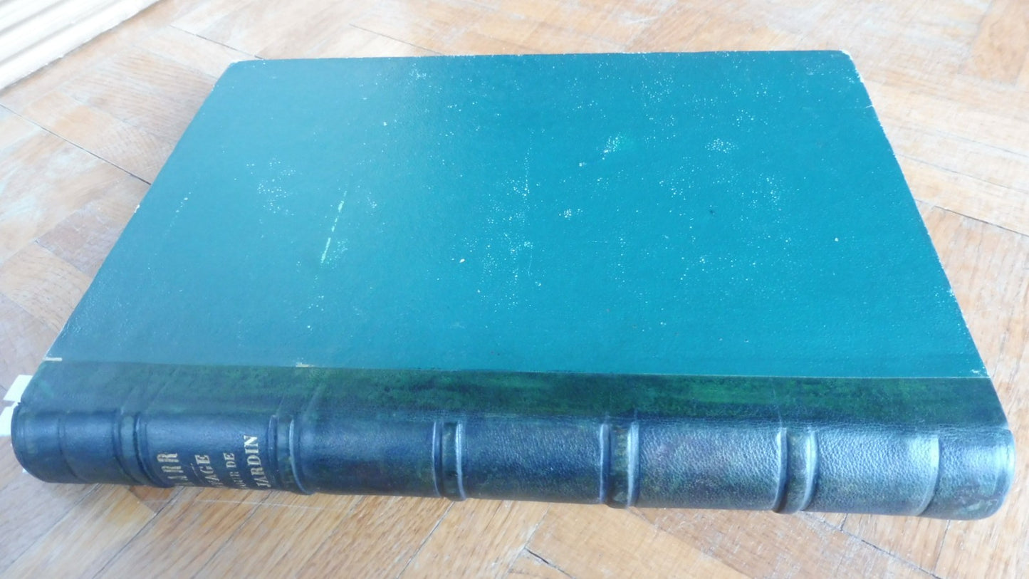 Voyage autour de mon jardin (Alphonse Karr) 1851 illus. Gavarni... BOTANIQUE
