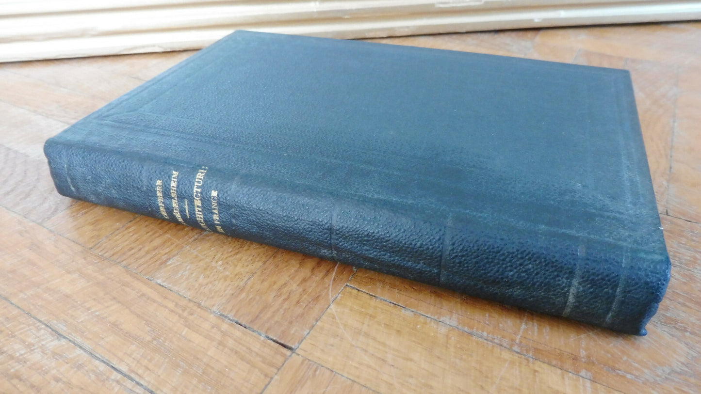 L'Architecture en France (Cerfberr de Médelsheim) 1883