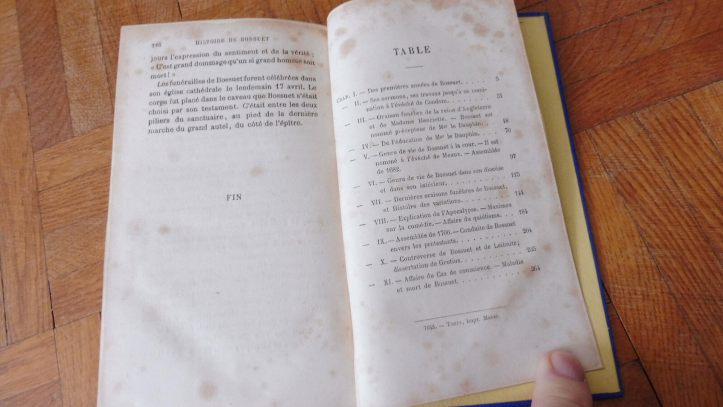 Histoire de Bossuet, évêque de Meaux (Roy) s.d.