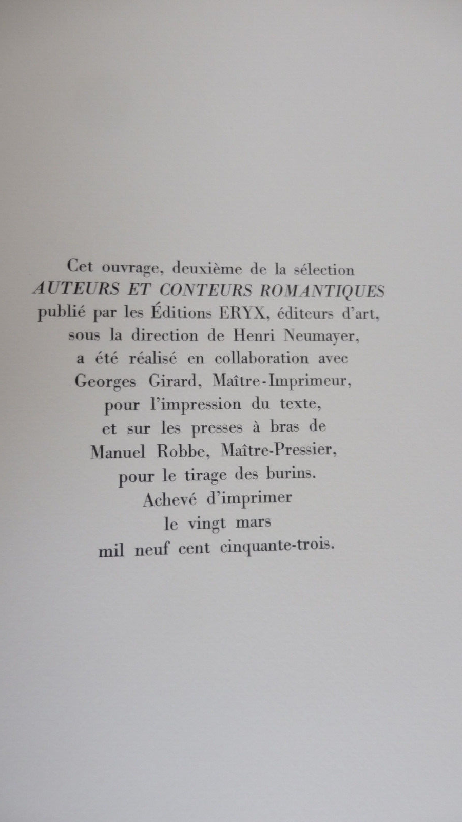 Stello (Alfred De Vigny) 1953 illus. Vieuxblé